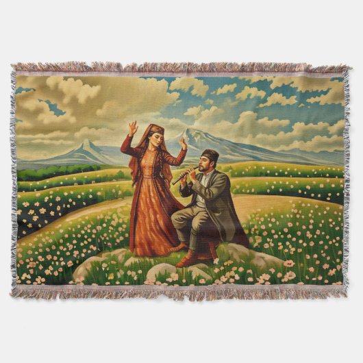 Das Geräusch von Duduk-Throw-Blanket Decke (Vorderseite)