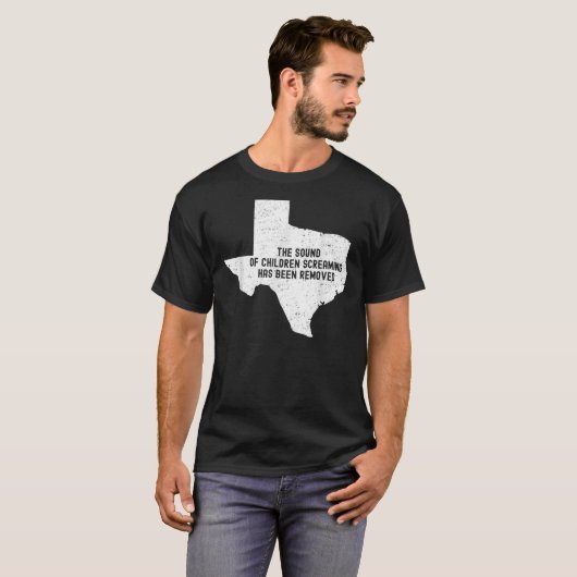 Das Geräusch von Kinderschreie wurde entfernt T-Shirt (Vorne ganz)