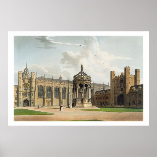 Das Gericht der Dreifaltigkeit Uni, Cambridge, von Poster (Vorne)