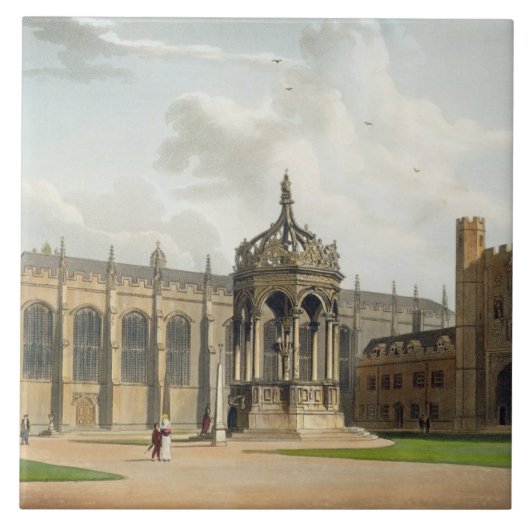 Das Gericht der Dreiheits-Uni, Cambridge, von ' Fliese (Vorderseite)