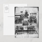 Das Gericht der Gleichrangigen Postkarte (Vorne/Hinten)