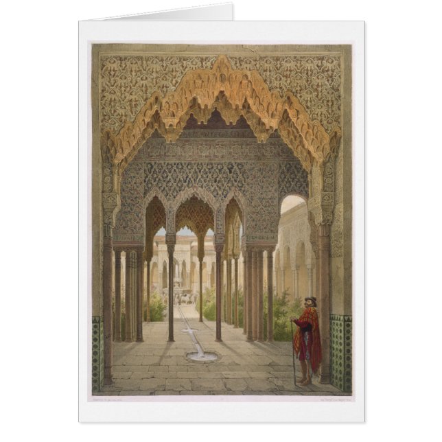 Das Gericht der Löwen, das Alhambra, Granada, 185 (Vorne)