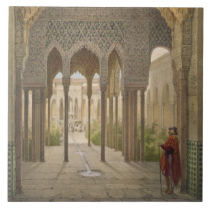 Das Gericht der Löwen, das Alhambra, Granada, 185 Fliese
