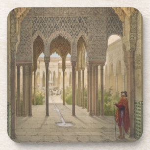 Das Gericht der Löwen, das Alhambra, Granada, 185 Untersetzer