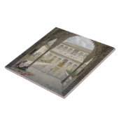 Das Gericht des Alberca im Alhambra, Granada, Fliese (Seite)