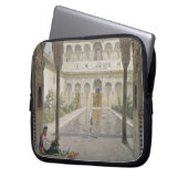 Das Gericht des Alberca im Alhambra, Granada, Laptopschutzhülle (Vorderseite Links)