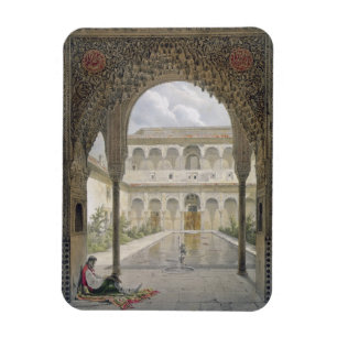 Das Gericht des Alberca im Alhambra, Granada, Magnet