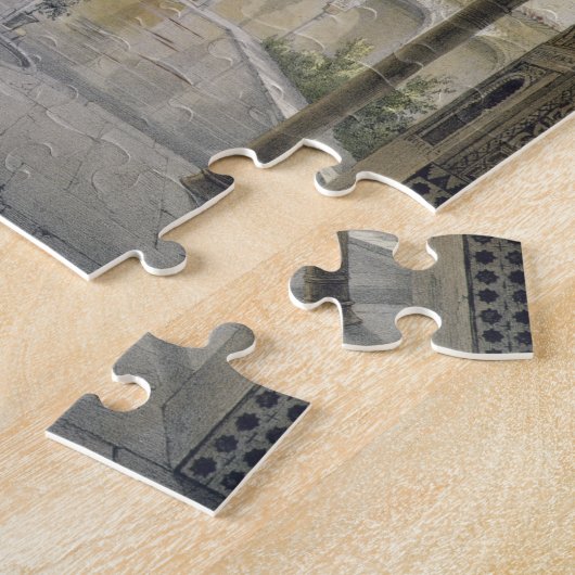 Das Gericht des Alberca im Alhambra, Granada, Puzzle (Seite)