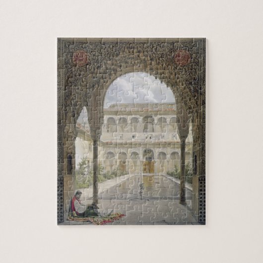 Das Gericht des Alberca im Alhambra, Granada, Puzzle (Vertikal)