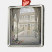 Das Gericht des Alberca im Alhambra, Granada, Silbernes Ornament (Links)