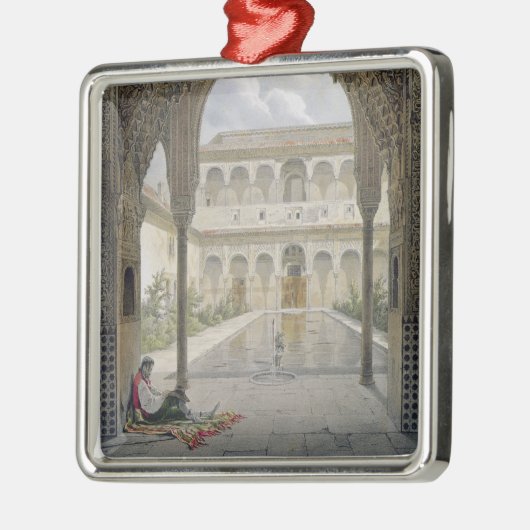 Das Gericht des Alberca im Alhambra, Granada, Silbernes Ornament (Links)