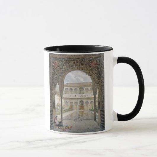 Das Gericht des Alberca im Alhambra, Granada, Tasse (Rechts)