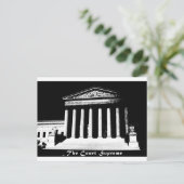 Das Gericht Oberst Postkarte (Stehend Vorderseite)