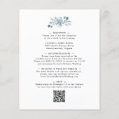 Das gesamte Budget für eine Hochzeitsfeier mit Bla (Rückseite)