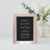 Das gesamte Budget für Hochzeitsfeiern in einem Gl (Stehend Vorderseite)