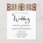 Das gesamte Budget in einem afrikanischen Motiv fü (Vorderseite)