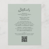 Das gesamte Budget in einem Eukalyptus-Flyer Flyer (Hinten)