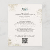 Das gesamte Budget in einem Eukalyptus Gold Wedite (Rückseite)