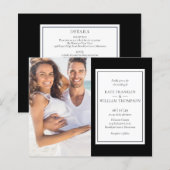 Das gesamte Budget in einem klassischen Foto - Ein (Vorne/Hinten)