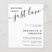 Das gesamte Budget in einem QR-Code für Hochzeitsf (Vorderseite)