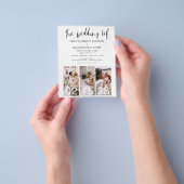 Das gesamte Budget in einem QR-Code Hochzeitscodie Flyer (Gruppe)