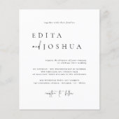 Das gesamte Budget in einem QR-Code Weiß ein Foto  (Vorderseite)