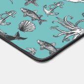 Das gesamte Meeresmuster Schreibtischunterlage (Ecke)