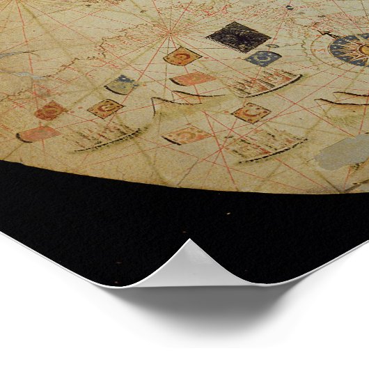 Das gesamte Mittelmeer Poster (Ecke)