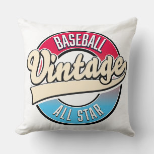 Das gesamte Star-Baseball-Logo Kissen