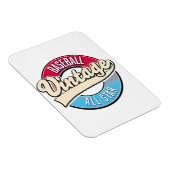 Das gesamte Star-Baseball-Logo Magnet (Rechte Seite)