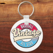 Das gesamte Star-Baseball-Logo Schlüsselanhänger (Vorderseite)