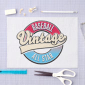 Das gesamte Star-Baseball-Logo Seidenpapier (Handwerk)