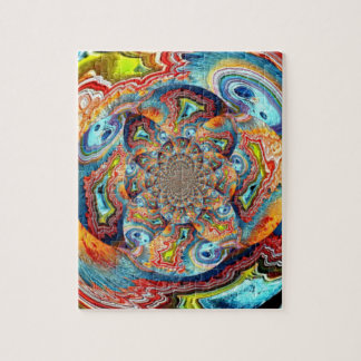 Das Gesamtherausforderungs-Fraktal-Puzzlespiel Puzzle