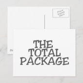 DAS GESAMTPAKET POSTKARTE (Vorne/Hinten)