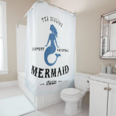Das Gesang-Meerjungfrau-Plakat Duschvorhang (Beispiel)