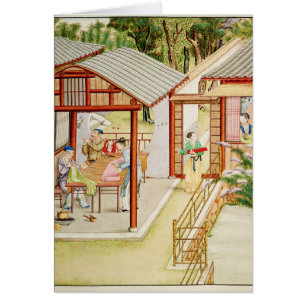 Das Geschäft der chinesischen Damenschneiderin