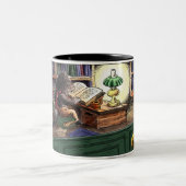 das Geschäft der fitzgeralds Zweifarbige Tasse (Mittel)