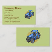 Das Geschäft der Landwirtschaft Visitenkarte (Vorne/Hinten)