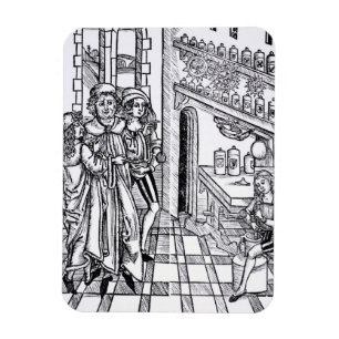 Das Geschäft des Apothekers, von "DAS Buch der Magnet