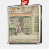 Das Geschäft des Colourmans, St Martin Weg, 1829 Silbernes Ornament (Links)