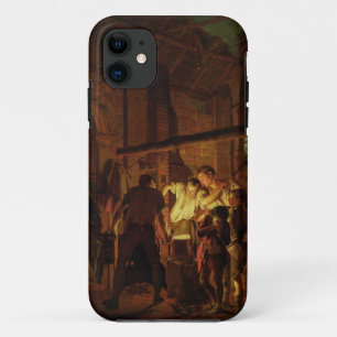 Das Geschäft des Schmiedes (Öl auf Leinwand) Case-Mate iPhone Hülle