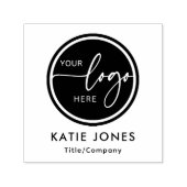 Das Geschäft mit Schwarzweiß-Logos für benutzerdef Permastempel (Design)