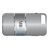 Das Geschäfts-berufliches Monogramm der Männer Case-Mate iPhone Hülle (Rückseite (Horizontal))