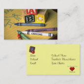 Das Geschäfts-Karten-personalisierte Schablone des Visitenkarte (Vorne/Hinten)