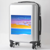 Das Geschenk Aufkleber (Koffer)