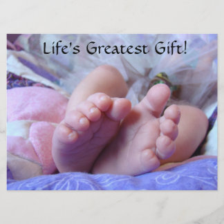 Das Geschenk-Baby-Mädchen-Duschen-Einladungen des Einladung
