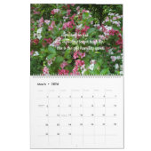 Das Geschenk Bescheidenheit gibt den Kalender (Mär 2026)