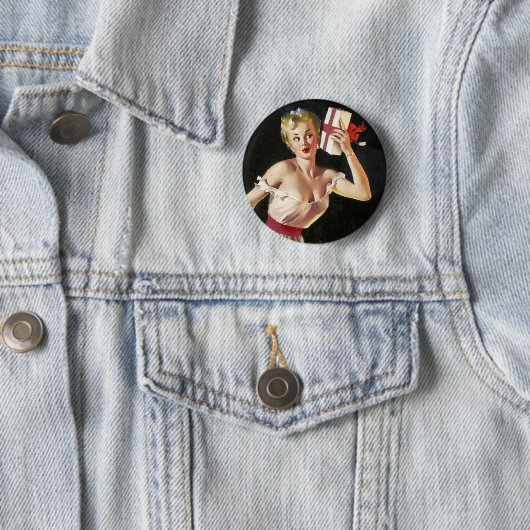 Das Geschenk-Button oben rütteln Button (Beispiel)