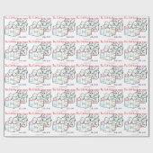 Das Geschenk, das JESUS behalte Geschenkpapier (Flach)