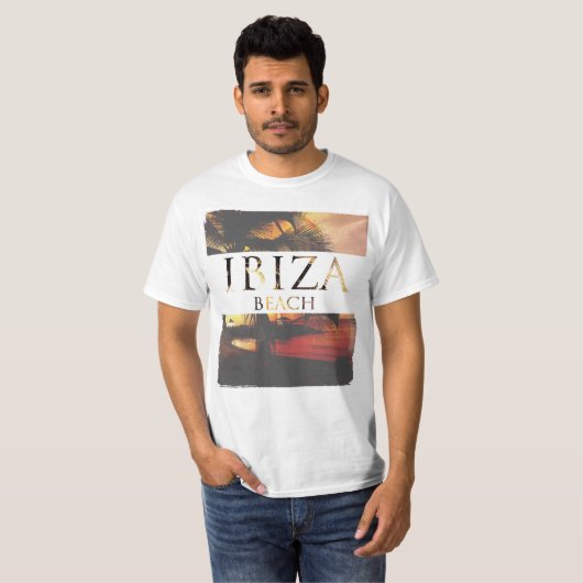 Das Geschenk der Ibiza Strand-T-Shirt T - T-Shirt (Vorne ganz)